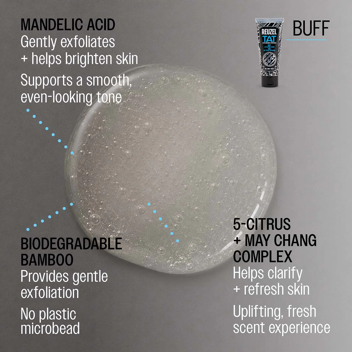 BUFF Tattoo Safe Exfoliator - Image 4
