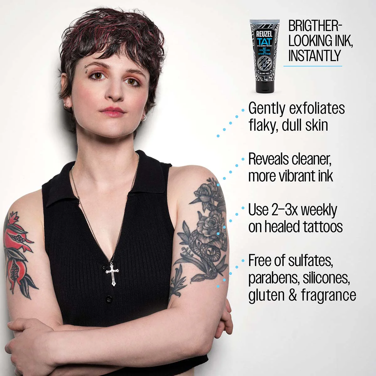 BUFF Tattoo Safe Exfoliator - Image 5