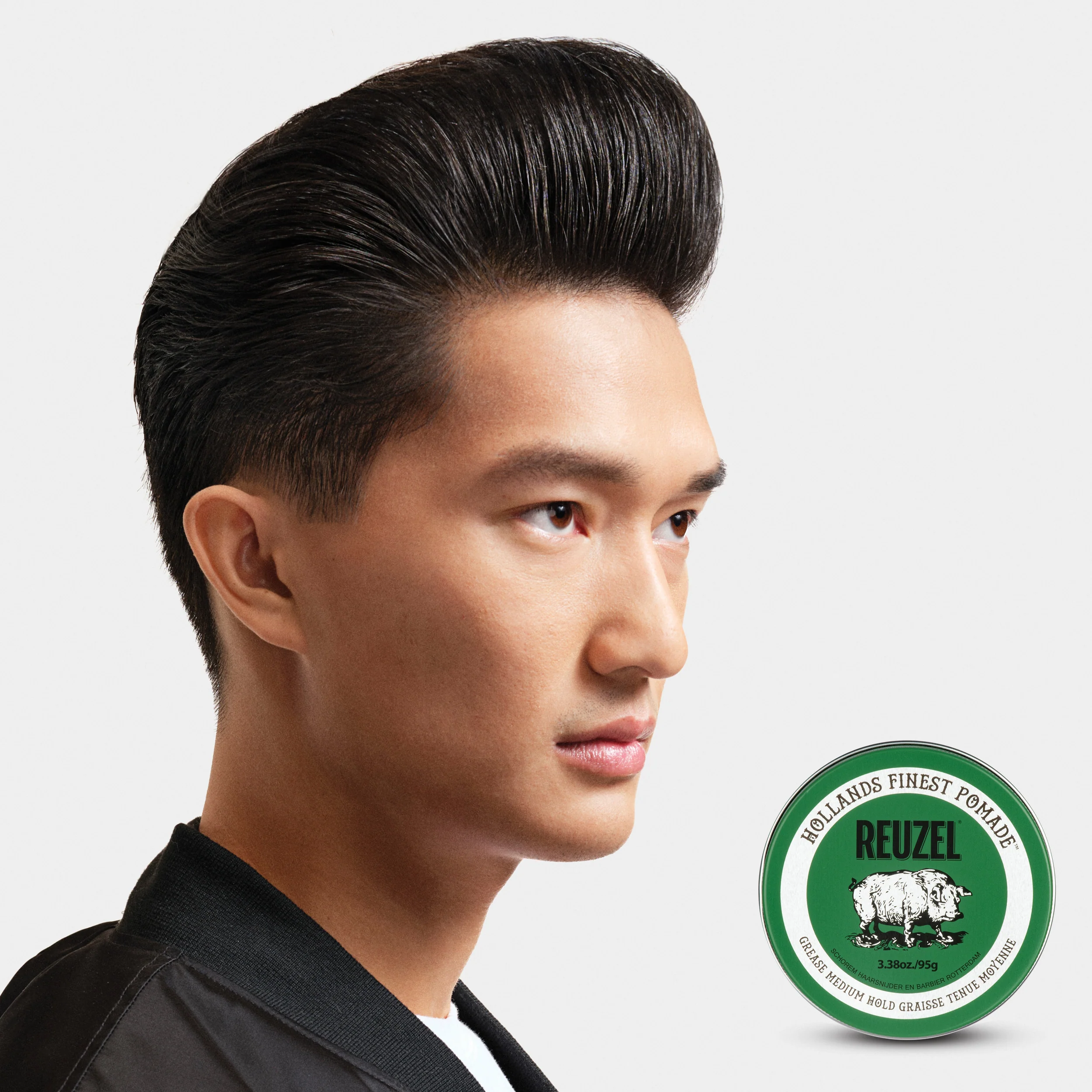 Green Grease Medium Hold Pomade - Image 9