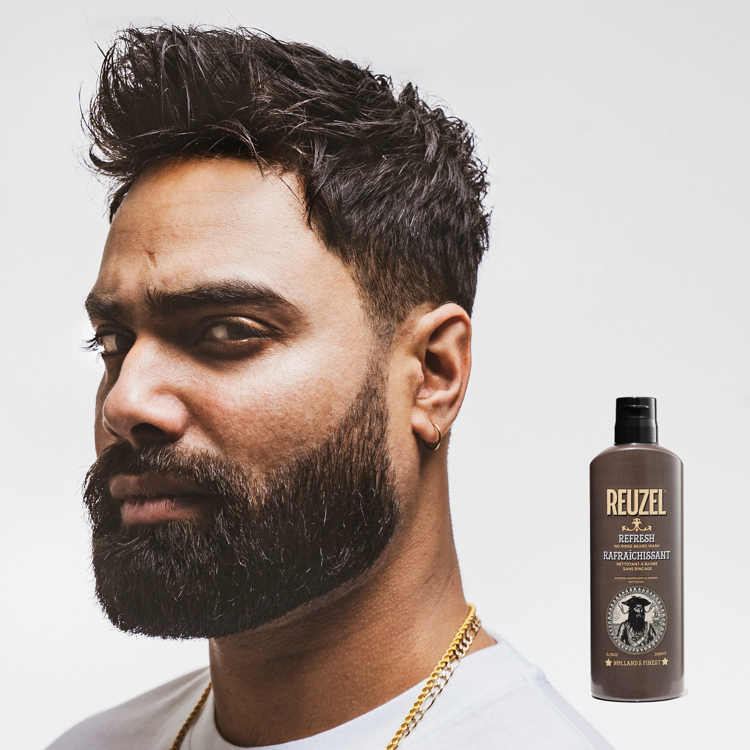 REFRESH No Rinse Beard Wash - Image 9