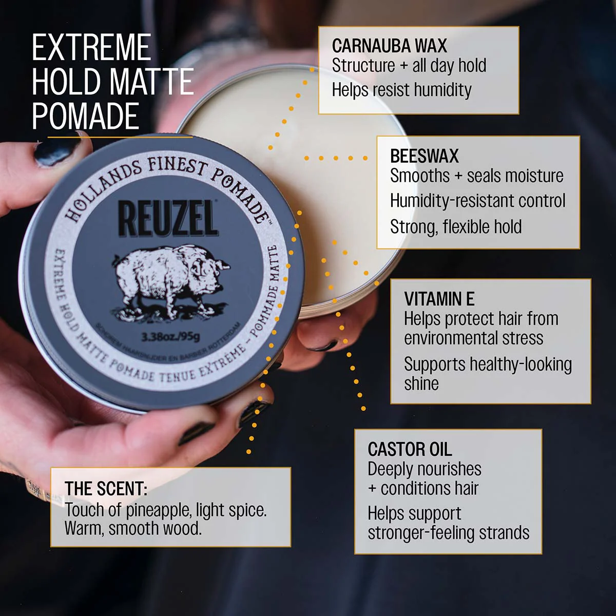 Extreme Hold Matte Pomade - Image 6