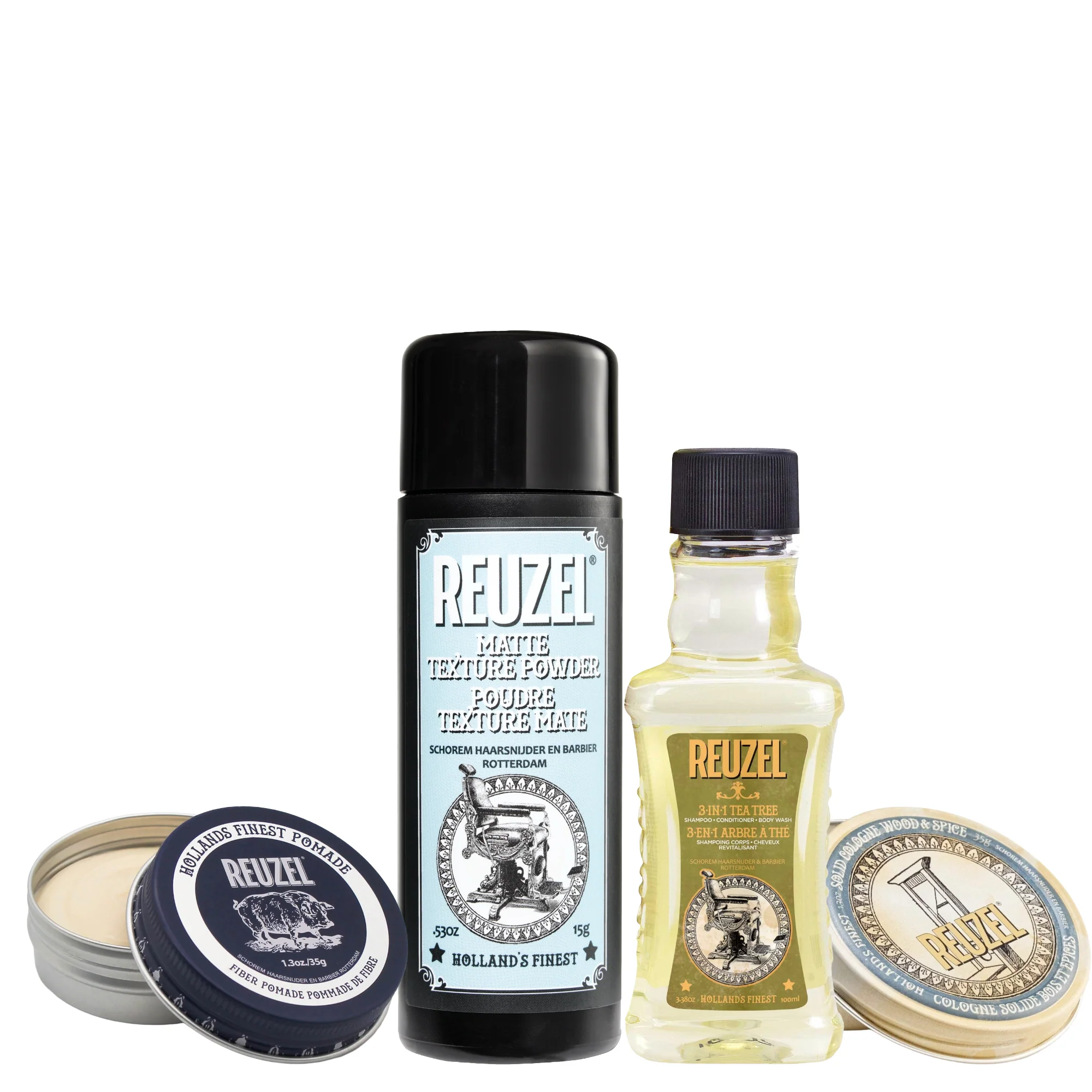 REUZEL Hair & Cologne Balm Try Me Kit