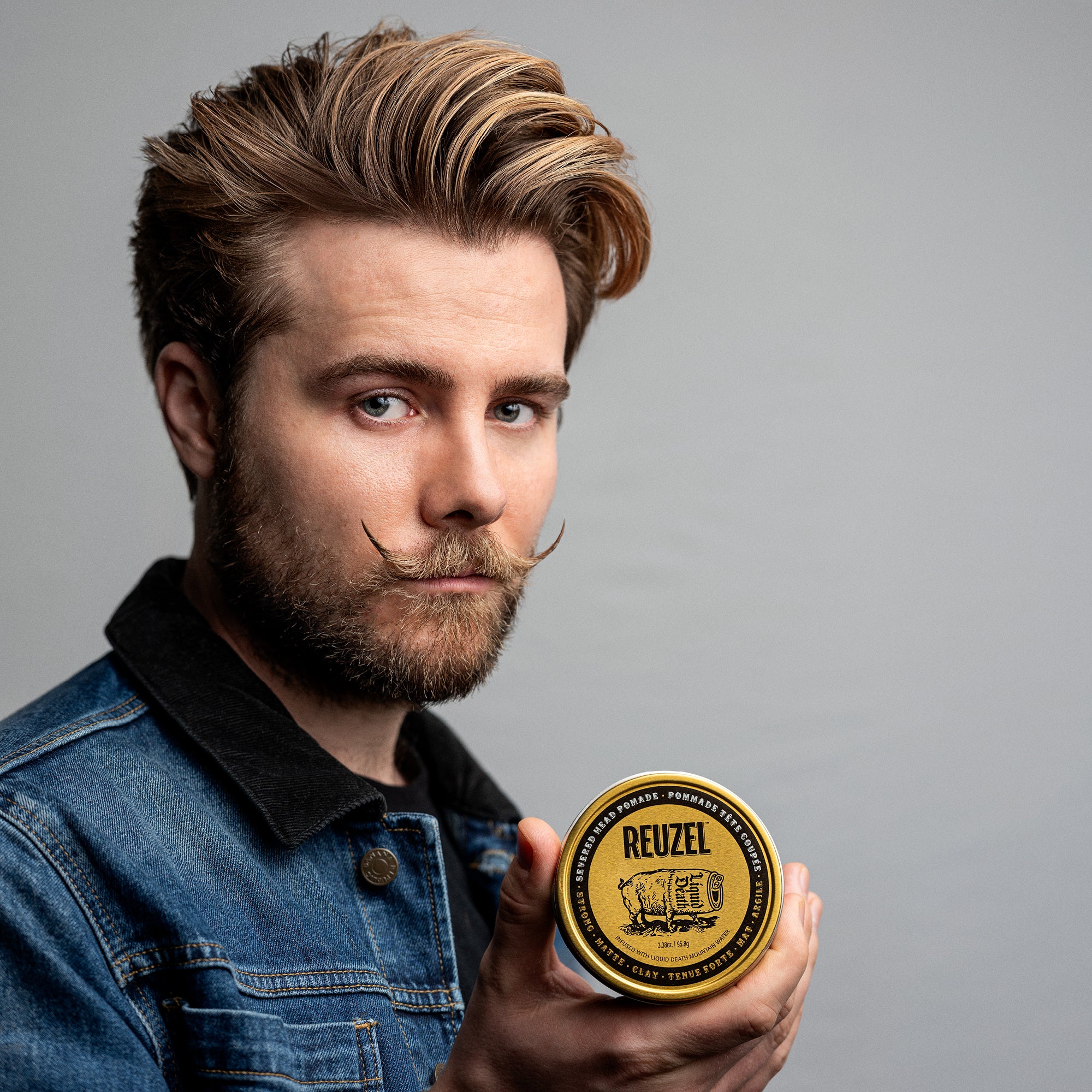 REUZEL x Liquid Death Severed Head Matte Clay Pomade - Image 11