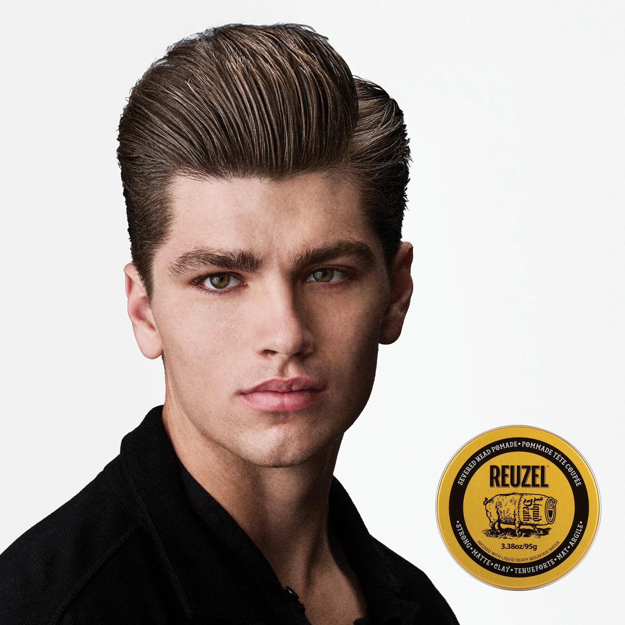 REUZEL x Liquid Death Severed Head Matte Clay Pomade - Image 7